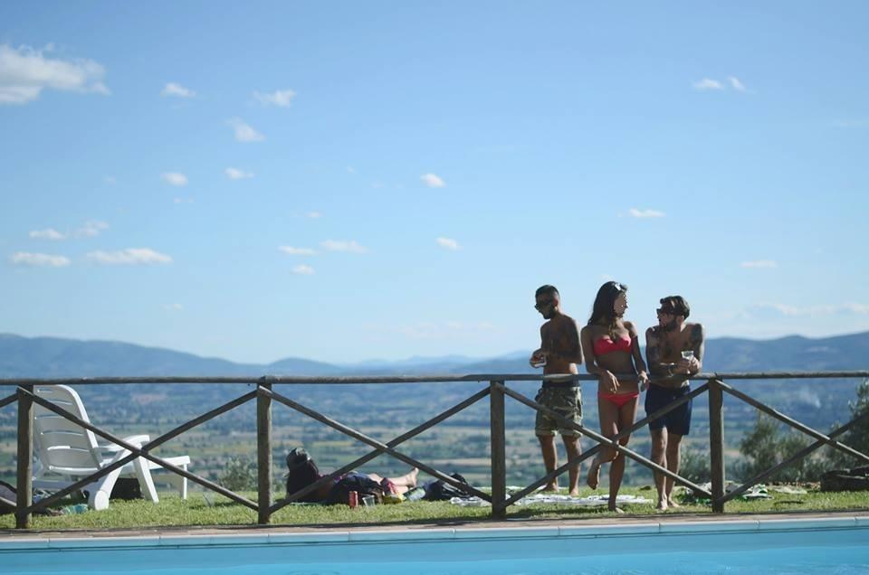 Agriturismo Villa Gabbiano Capodacqua  エクステリア 写真