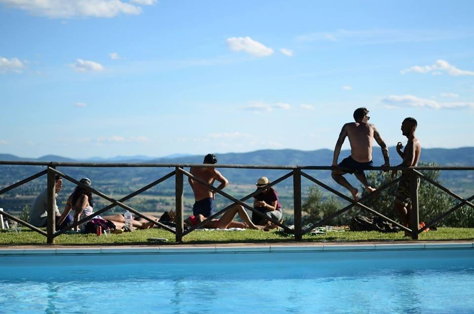 Agriturismo Villa Gabbiano Capodacqua  エクステリア 写真